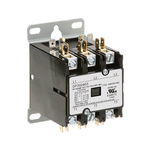 CONTACTOR(3 POLE, 30 AMP, 240V) for Vulcan Hart - Part# 411497-000C5